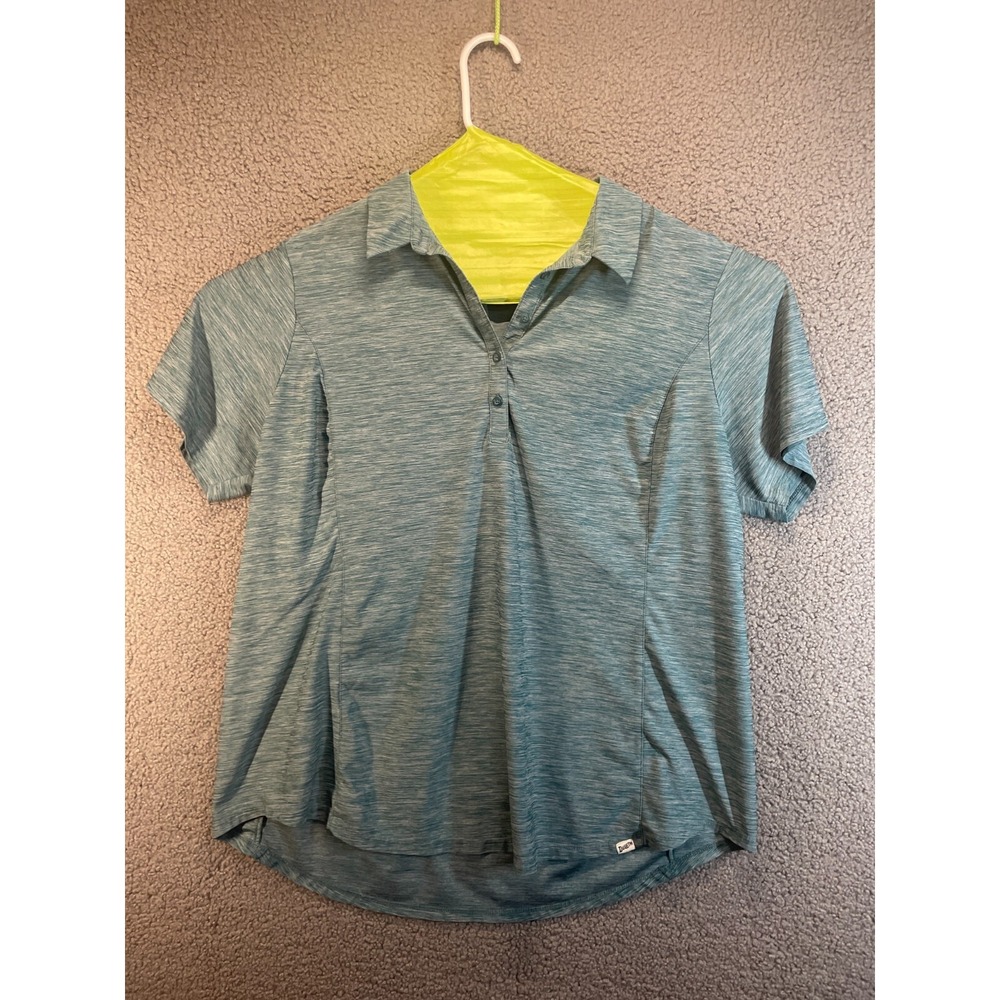 Duluth Polo Shirt Mens 2XL Heavy Cotton Gray  Short‎ Sleeve Casual